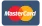 Mastercard logo: overlapping red and yellow circles with 